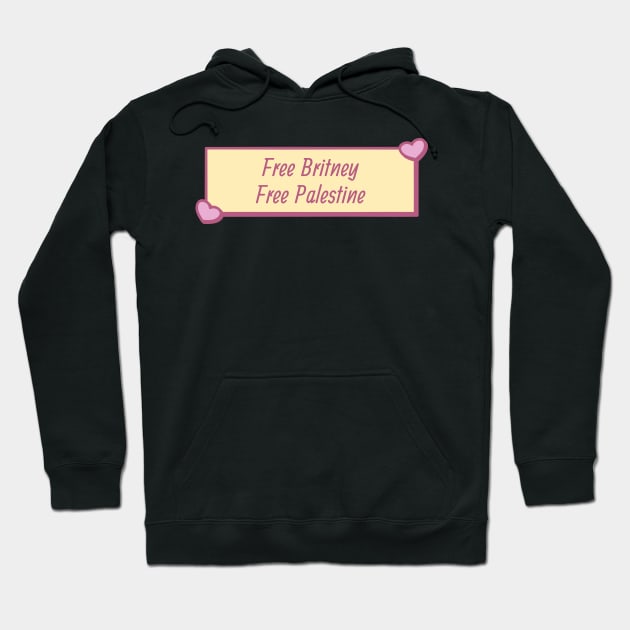 Free Britney - Free Palestine Hoodie by Football from the Left